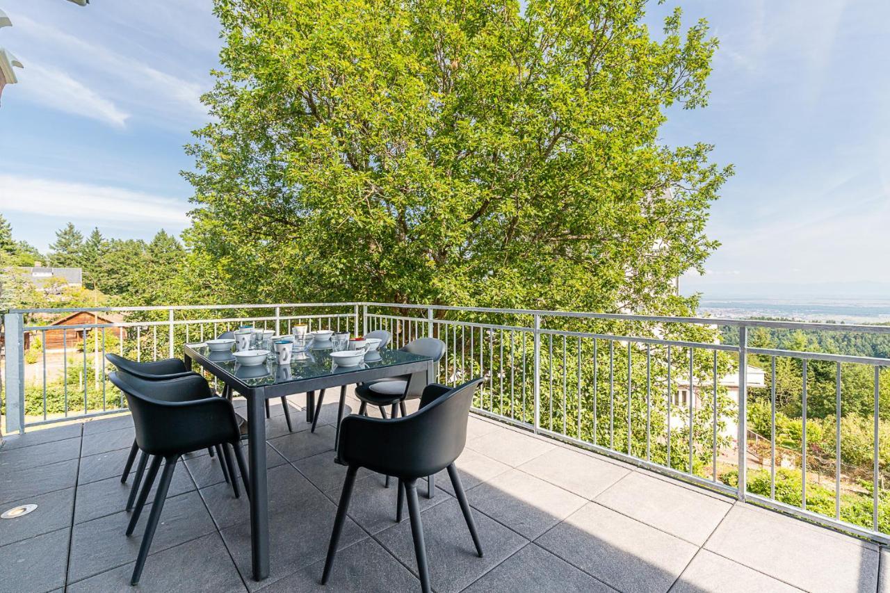 Gites Openroc - Vue Imprenable Sur Colmar Trois-Épis Exteriör bild